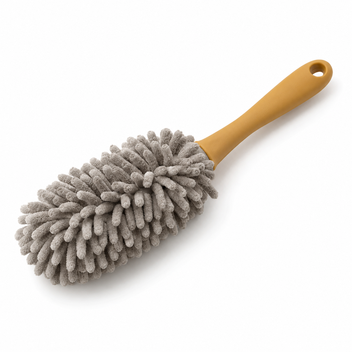 Ochre Mini Chenille Duster