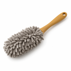 Ochre Mini Chenille Duster