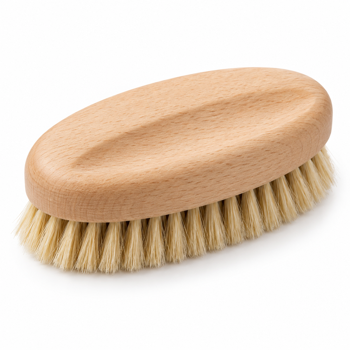 Beech Oval Clothes Brush