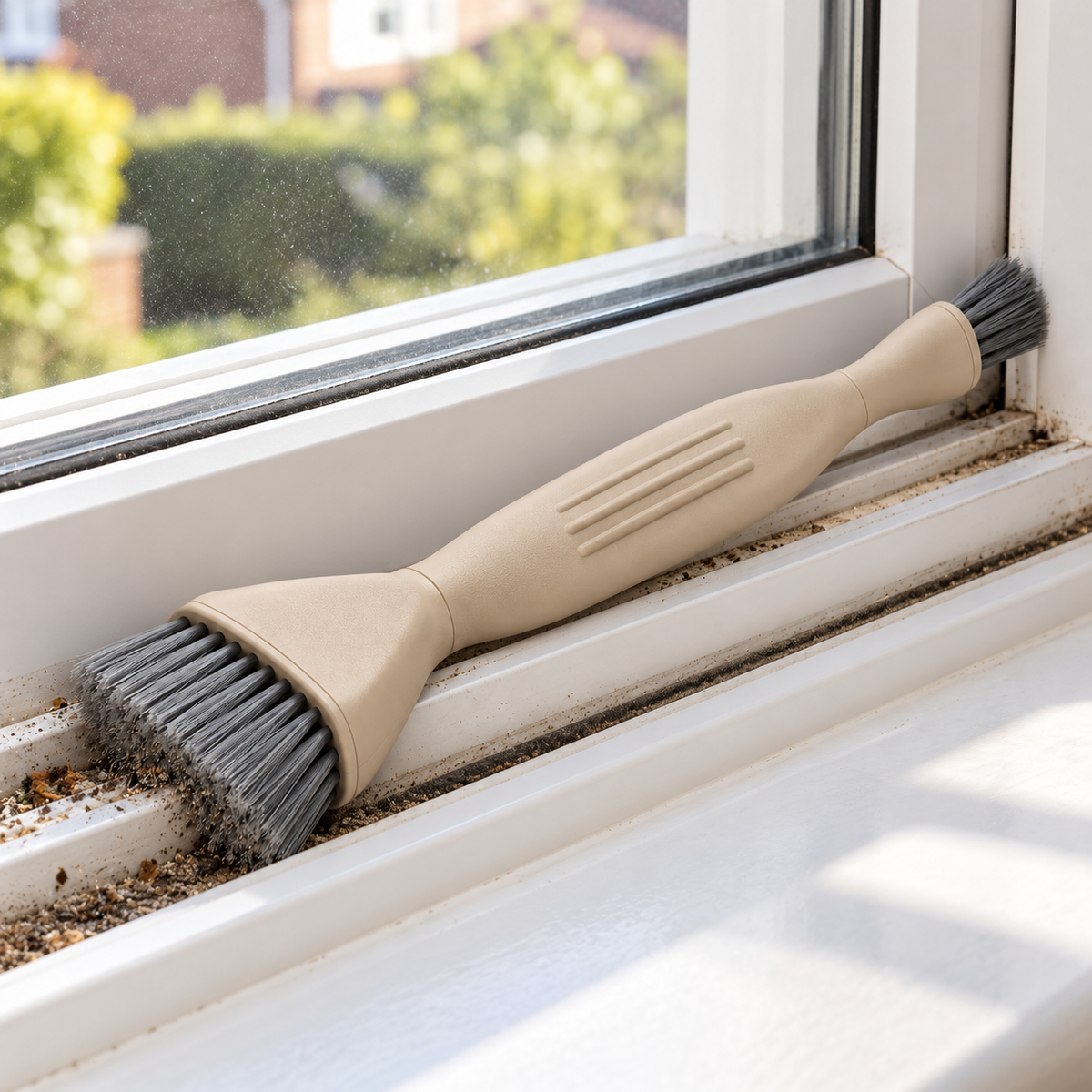 Sand Dual-Ended Track Brush