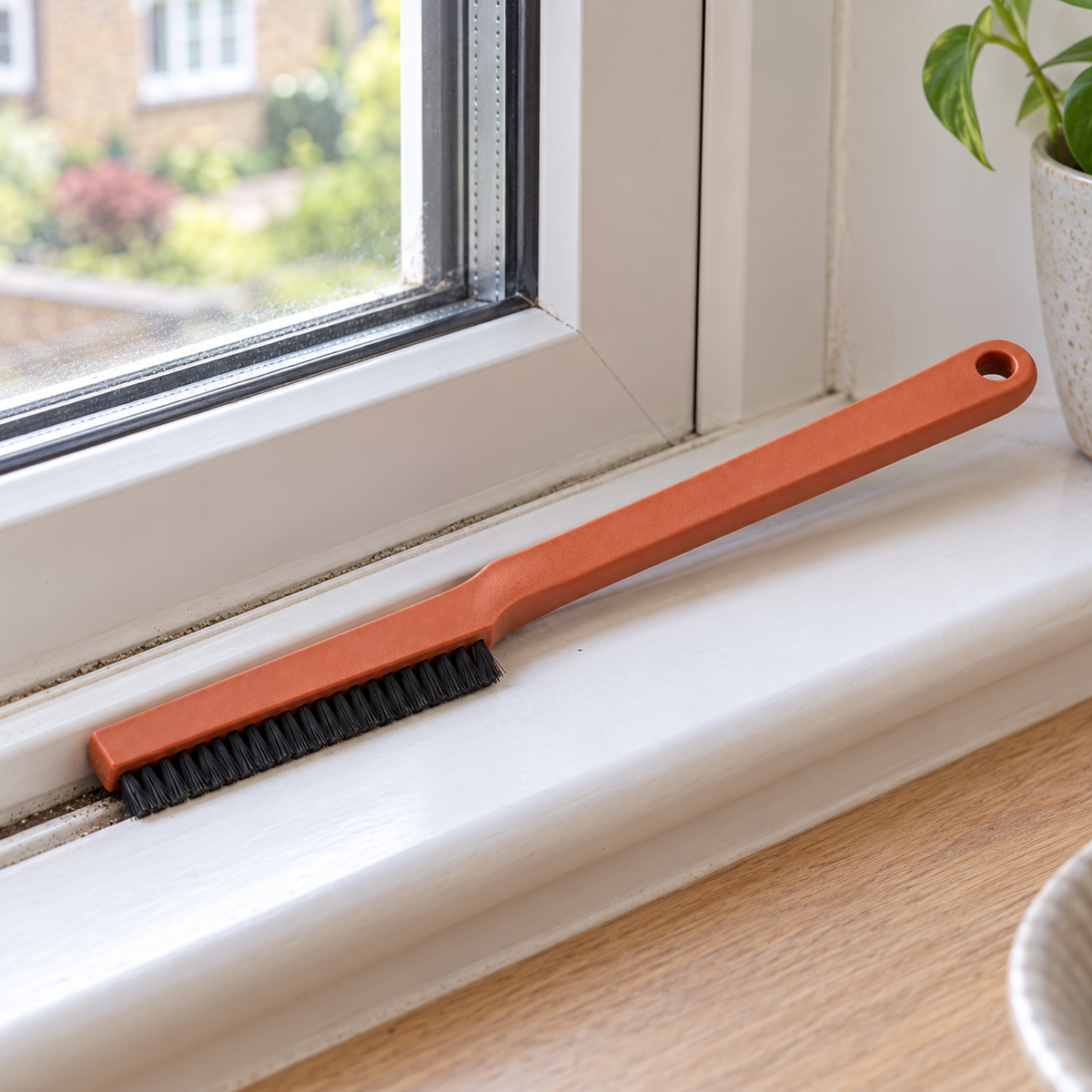 Terracotta Flat Crevice Brush