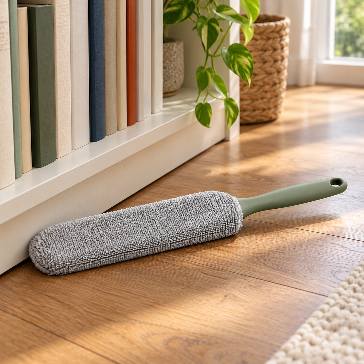Sage Flat Microfiber Detail Duster
