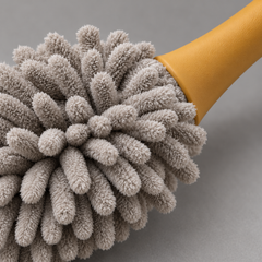 Ochre Mini Chenille Duster