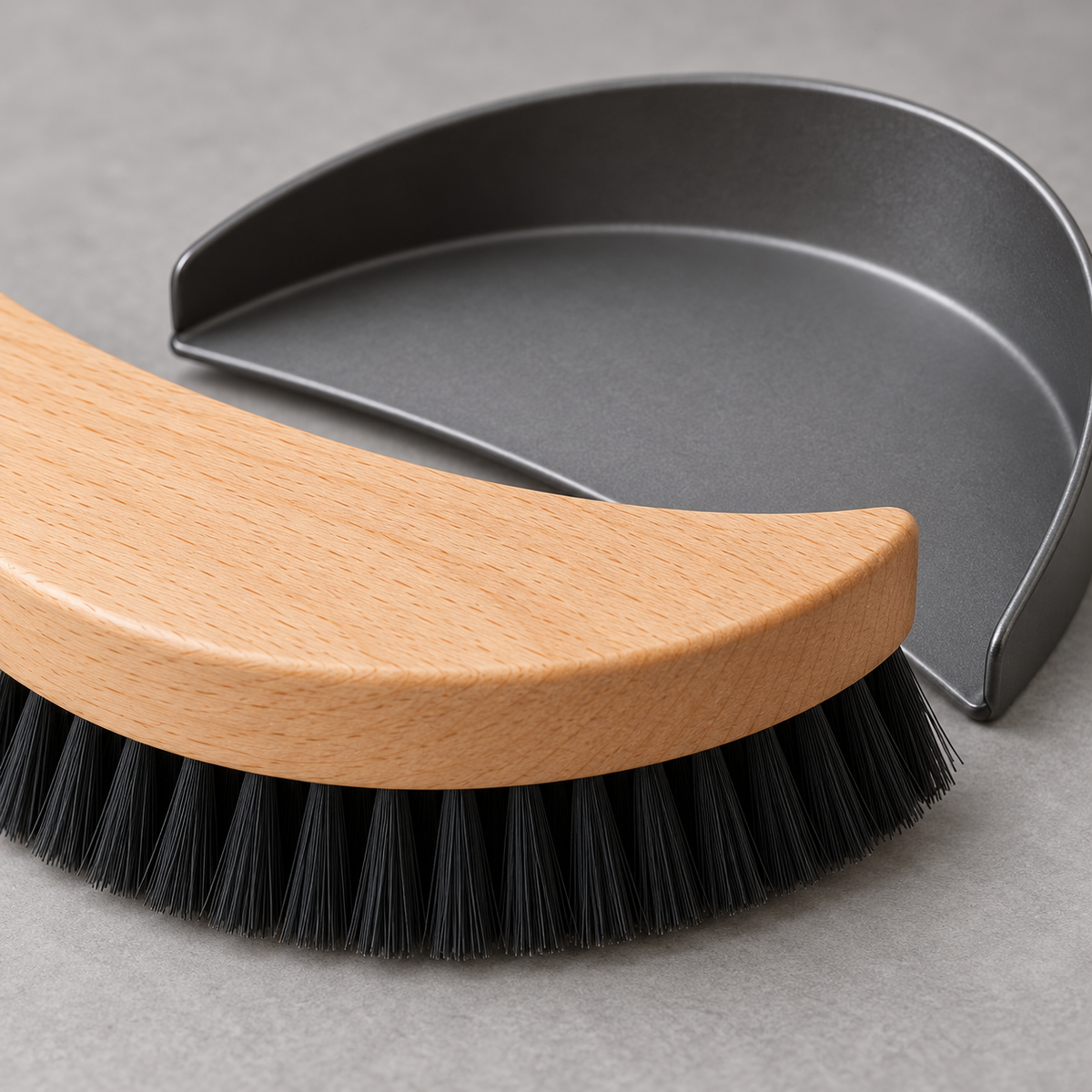 Crescent Table Brush and Pan