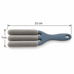 Slate Three-Finger Blind Duster