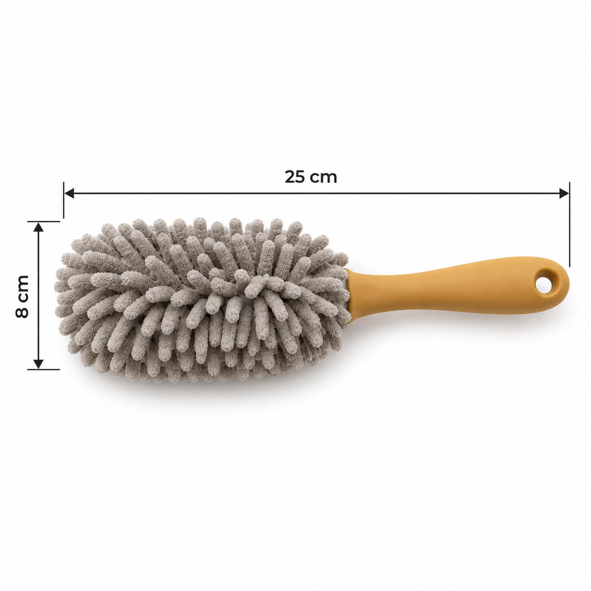 Ochre Mini Chenille Duster