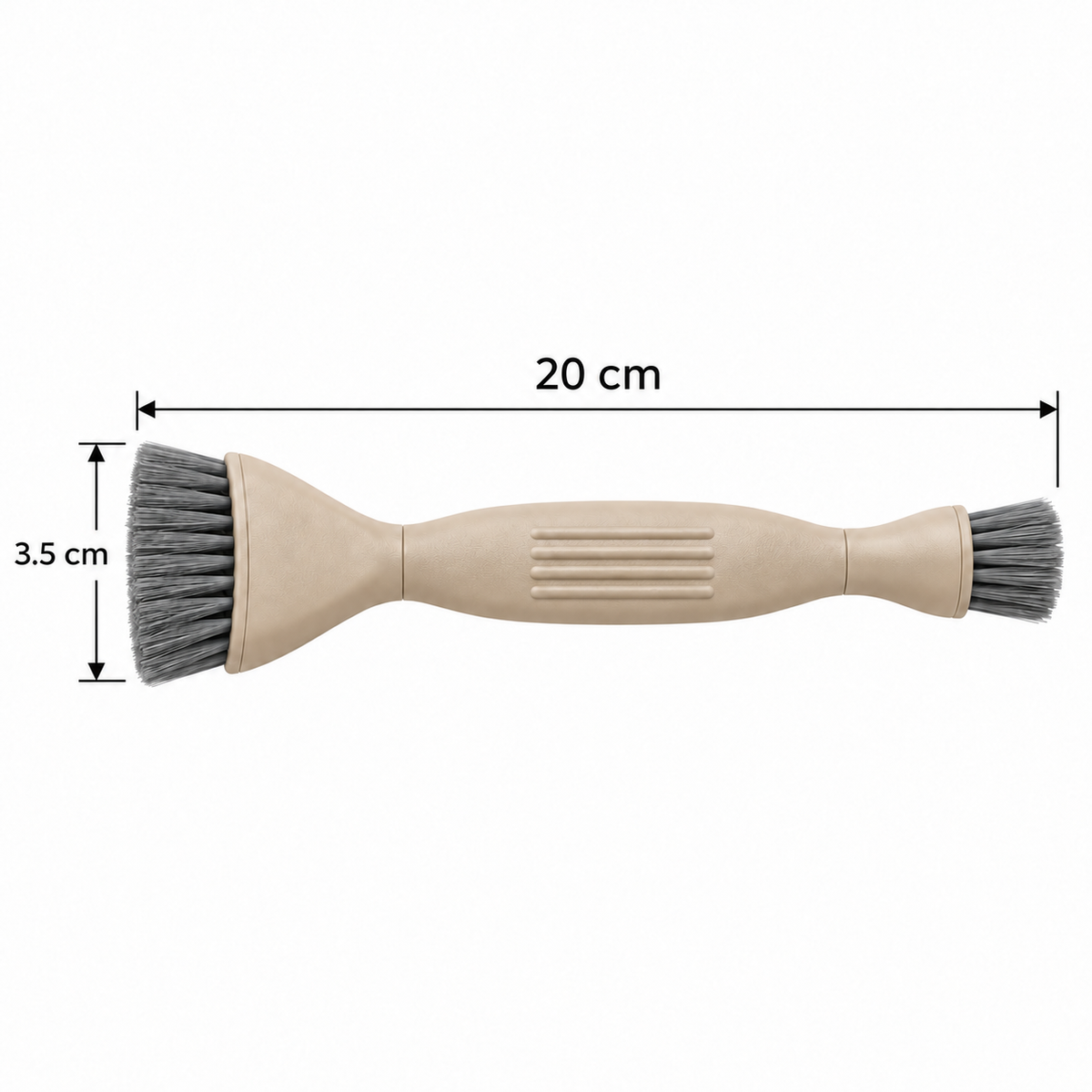 Sand Dual-Ended Track Brush