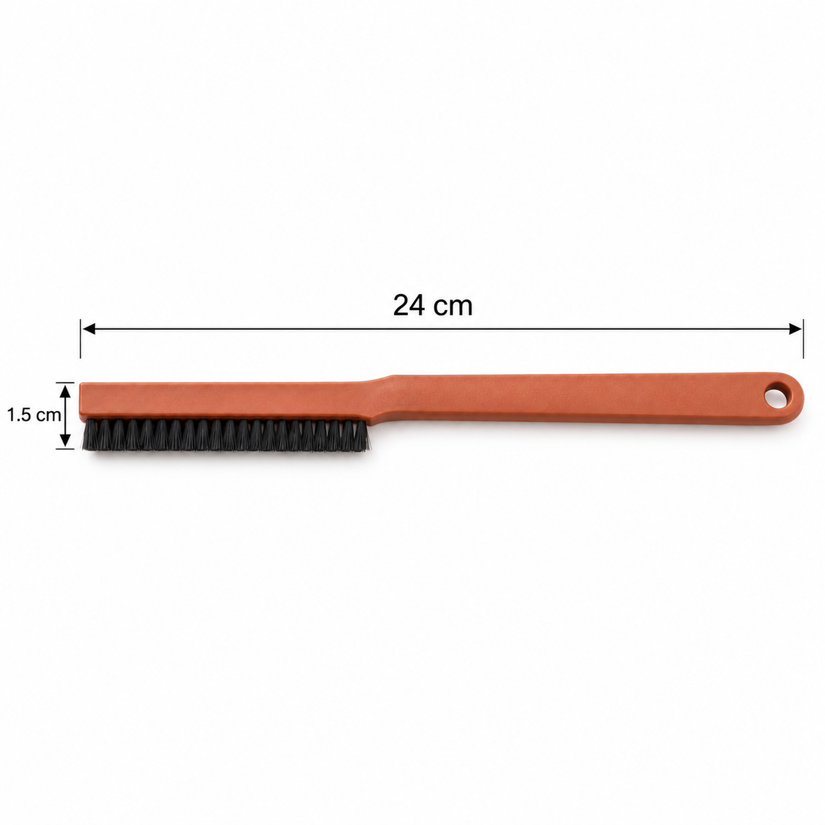 Terracotta Flat Crevice Brush