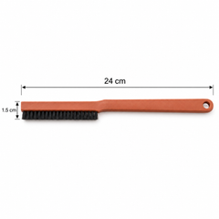Terracotta Flat Crevice Brush