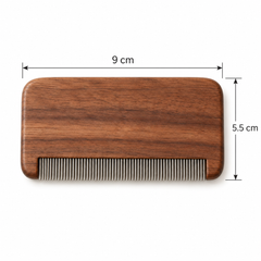 Walnut Pocket Knit Comb